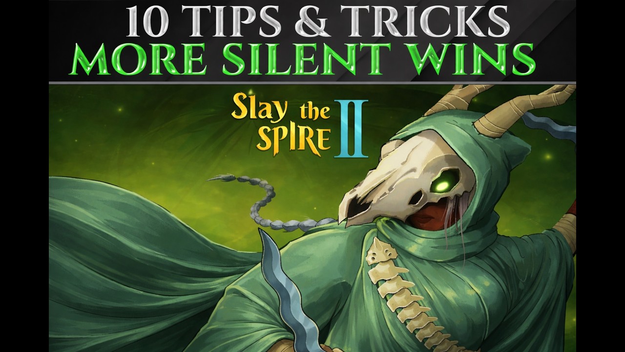 10 Easy TIPS For MORE SUCCESS With The SILENT Guide In SLAY THE SPIRE 2
