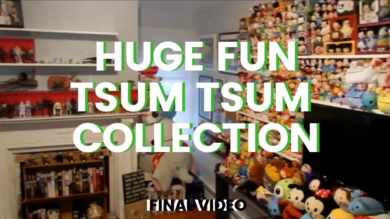 Tsum Tsum Collection & Room Tour