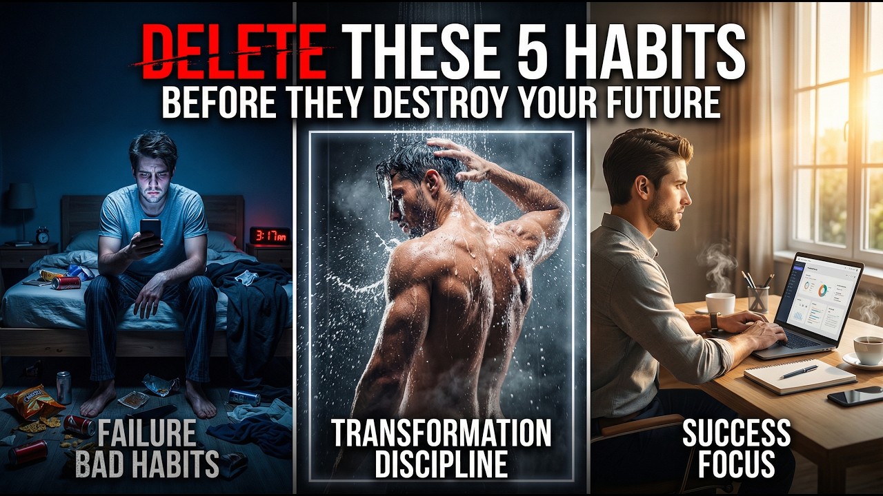 Delete These 5 Habits Before They Destroy Your Future | Change Your Life Today