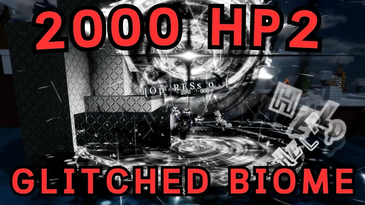 POPPING 2000 HP2 IN GLITCHED BIOME - Compilation Video Sols RNG