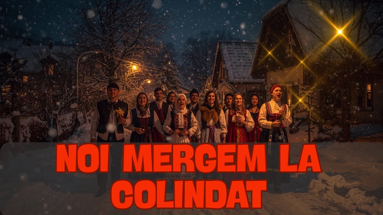 Noi Mergem la Colindat | Colind Tradițional Românesc de Crăciun 🎄