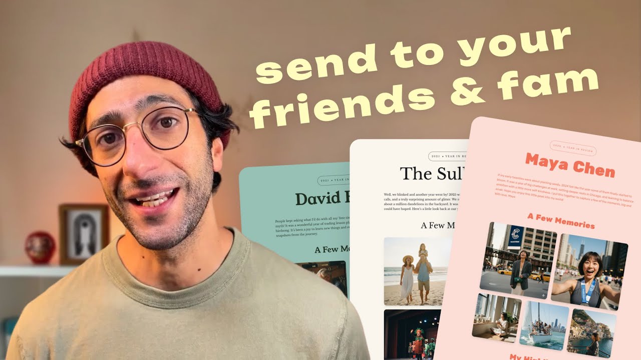 A Free Modern Alternative to the Holiday Card