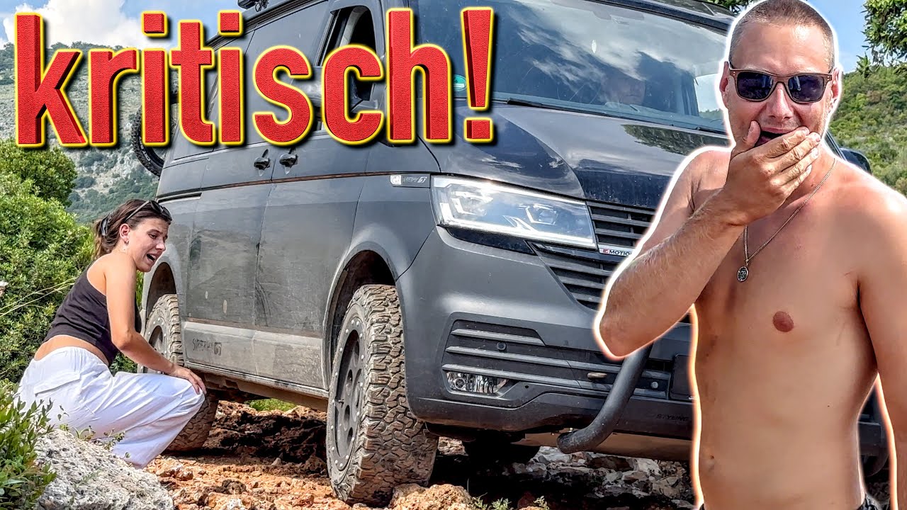 Wir verlassen Griechenland und es wird KRASS!! 🫣 (Vanlife in Albanien) - offroad Camper Van