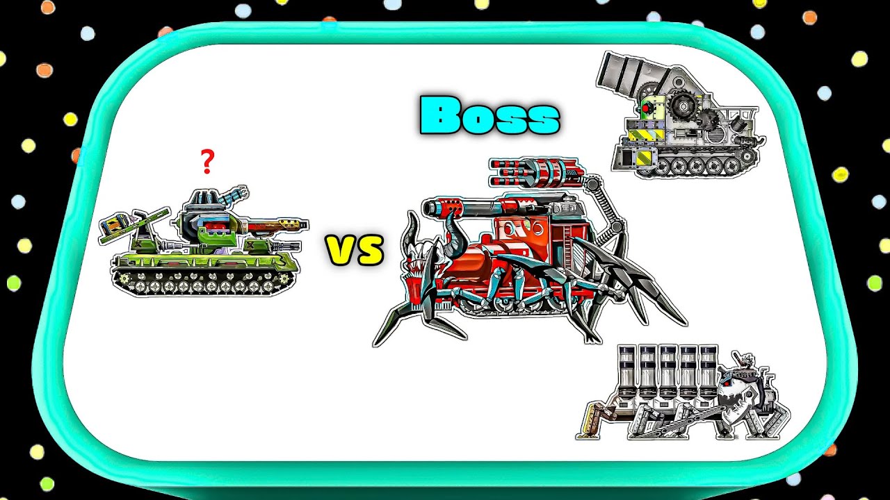 Merge Multiple Boss VS Secret Army Tank War Challenge | WW2 Battle Tank Army Gameplay