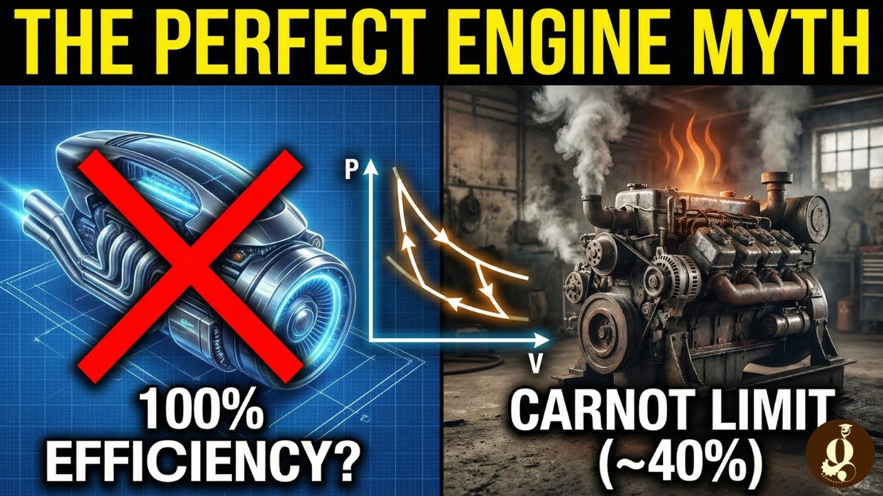 Why Can't We Build a Perfect Engine? The Carnot Cycle Explained