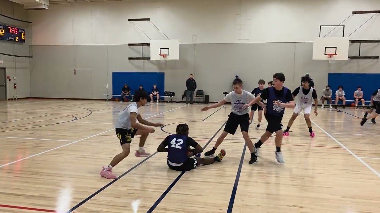 Puyallup Rec basketball. Celtics (Win) VS Ballerz. 2-7-2026.