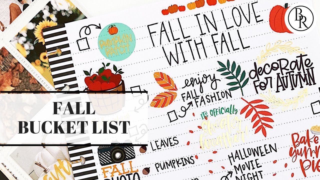 Fall Bucket List | Plans by Rochelle