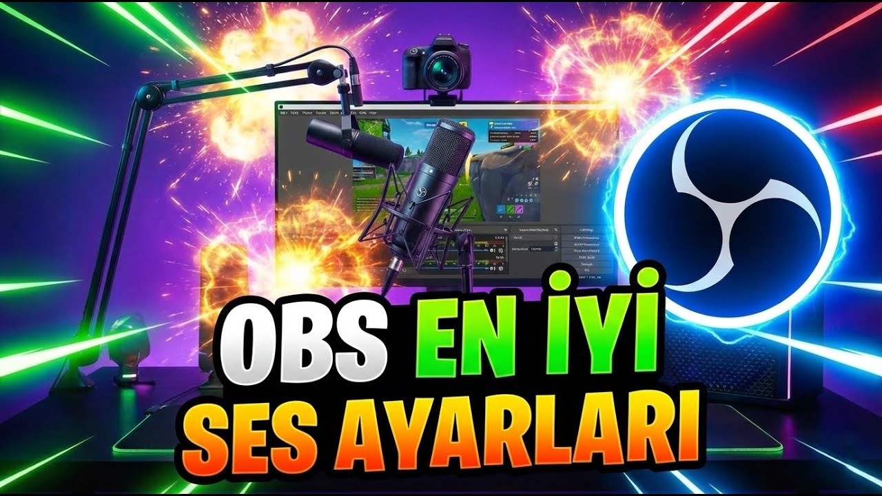 🎧 OBS En İyi Ses Ayarları (Mikrofon) | Net ve Profesyonel Ses