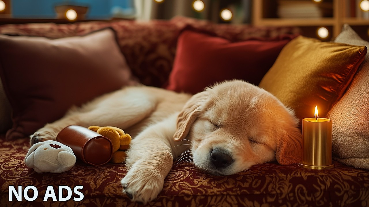 12 Hours Dog Calming Music 💖 Dog Separation Anxiety Music 🐶 Pet Calming Music🎵No Ads