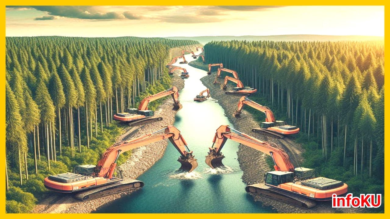 Разделение самого большого леса | Работа в самом диком месте на Земле