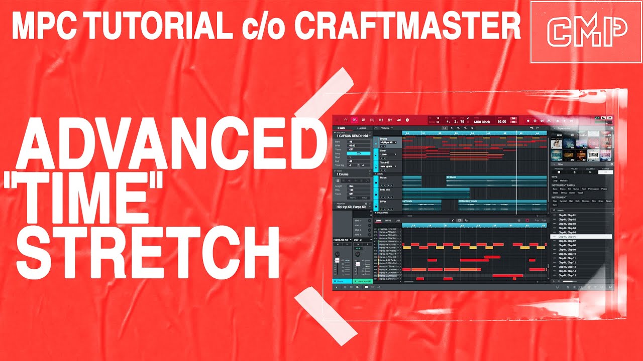 Advanced Time Stretch Akai MPC Tutorial