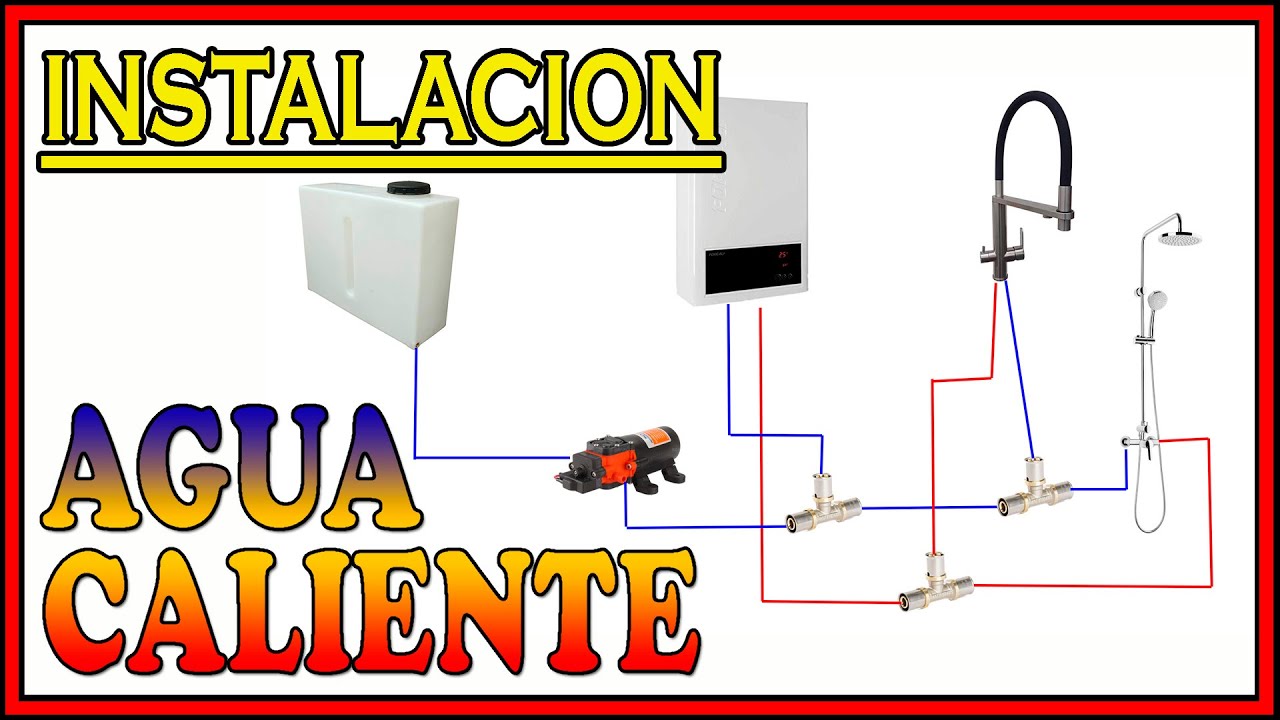 INSTALACION AGUA para furgonta CAMPER o autocaravana