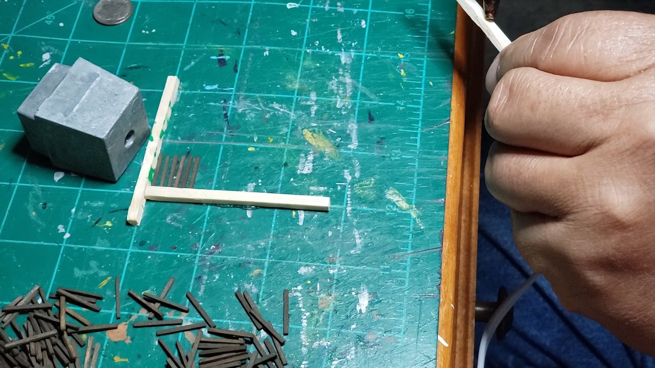 How to make pallets! HO-1/87 SCALE