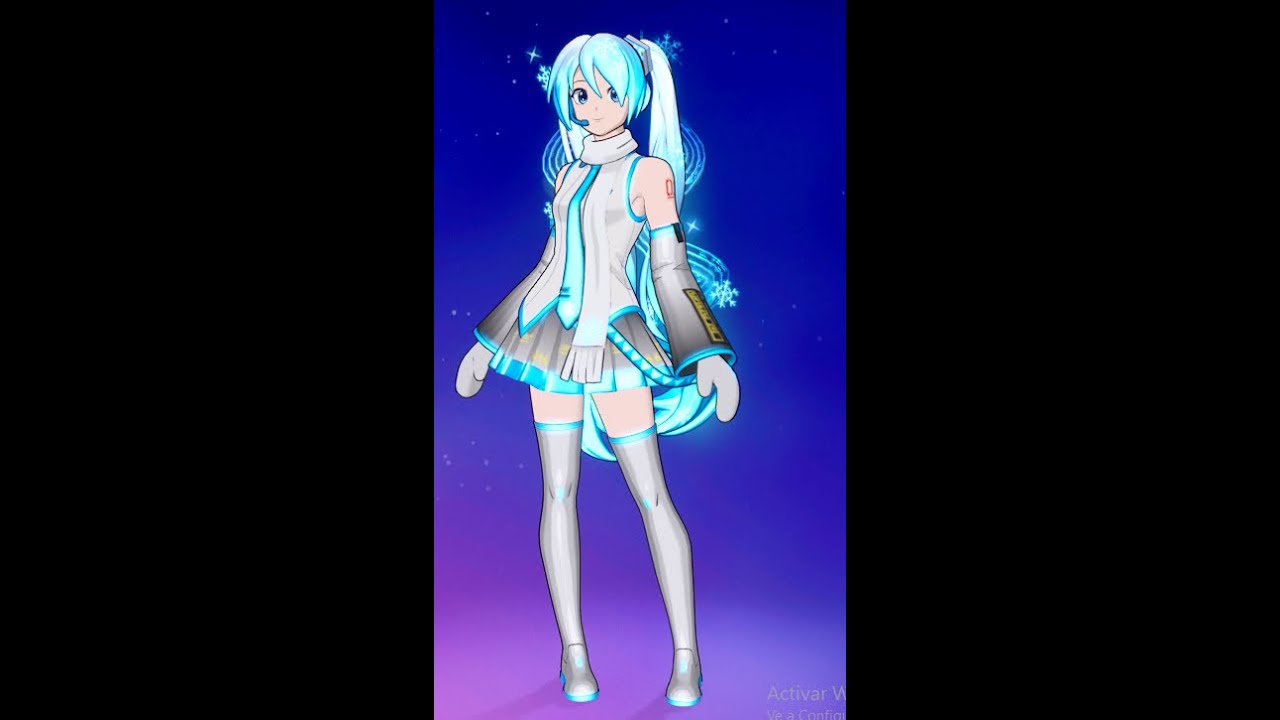 Mi primera vez en Fortnite con Hatsune Miku