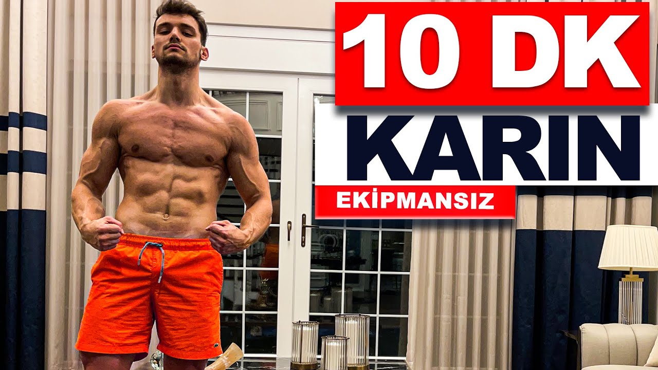 10 DK Efsane Karın Antrenmanı | Evde Karın Kası Yap! | velikaans