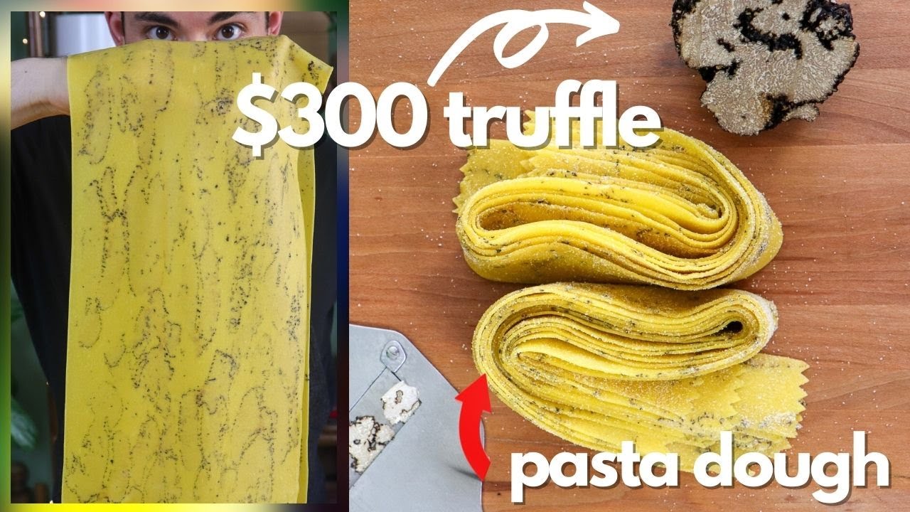 I Put a $300 Truffle INSIDE of Pasta Dough