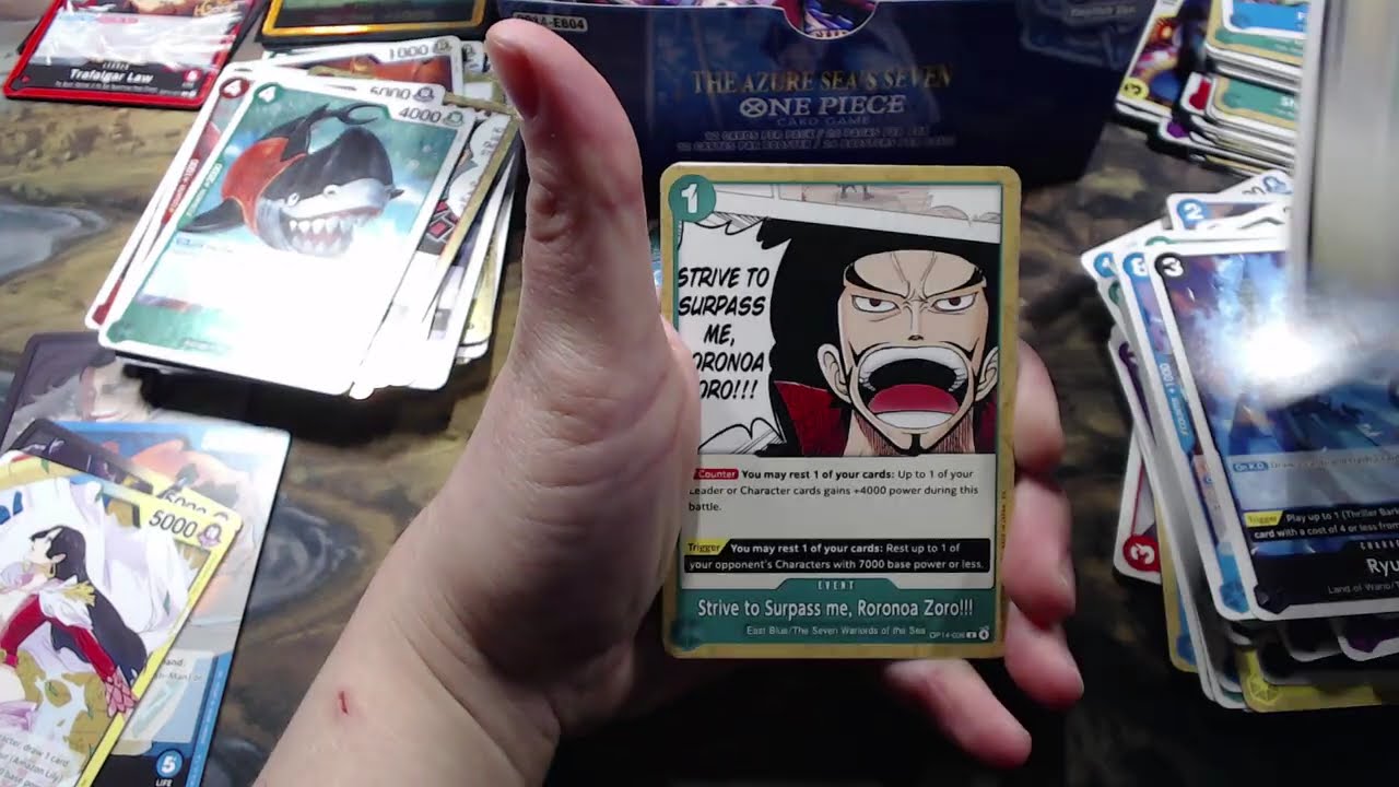 Opening The Azure Sea's Seven Booster Box
