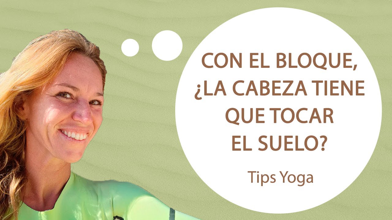 Postura asistida con bloque 🧘 Salud física mental y emocional