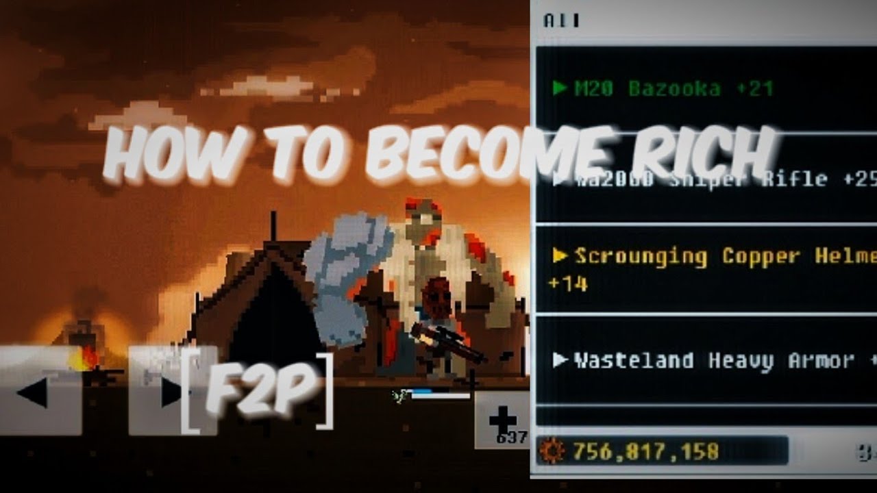 How to become rich for Free To Play and beginner player|Wasteland Story