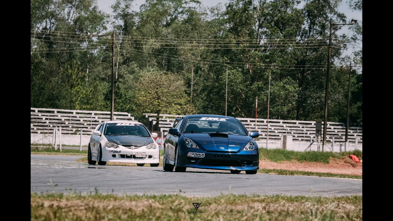 Toyota Celica GT Turbo 350hp Vs. Honda Integra Type R N/A 320hp Time Attack Paraguay
