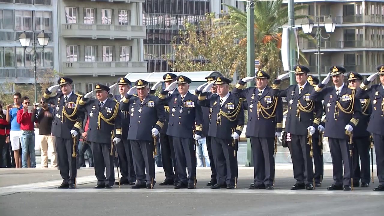 Κατάθεση Στεφάνου στο Μνημείο του Άγνωστου Στρατιώτη από τον Αρχηγό ΓΕΑ, 8/11/2016