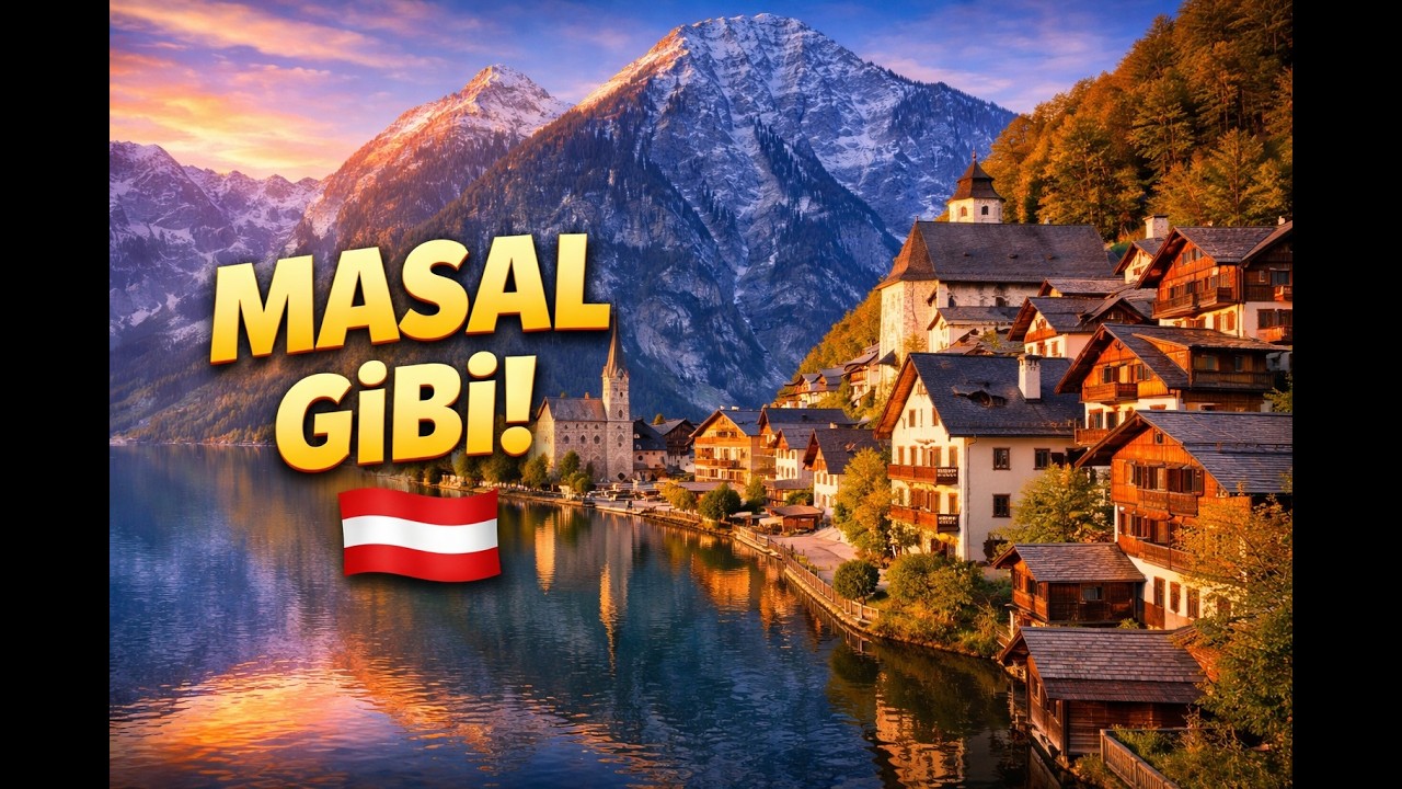 Avusturya’da Böyle Yerler Olduğuna İnanamayacaksınız 🇦🇹 (Masal Gibi Şehirler!)