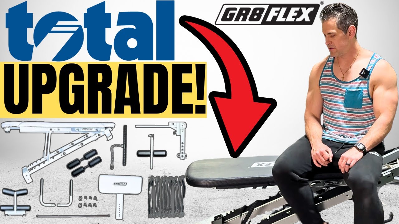 GR8FLEX Adjustable Glideboard + Total Gym = Huge Upgrade