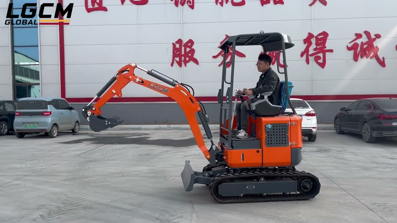 🔥 Shandong Laigong LG12A Mini Excavator Is Here!