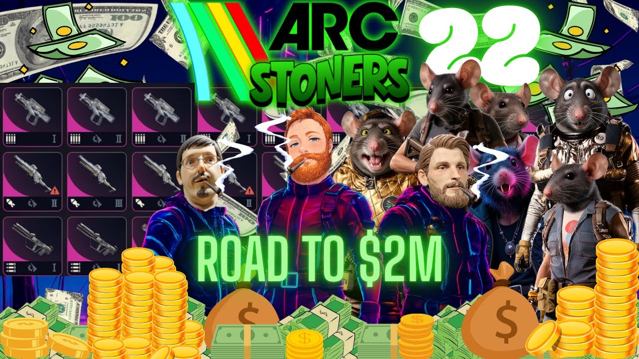 ARC Stoners 22 On the Road to 2M$ - ARC Raiders -  JAKECOX #arcraiders #arcraiderslive