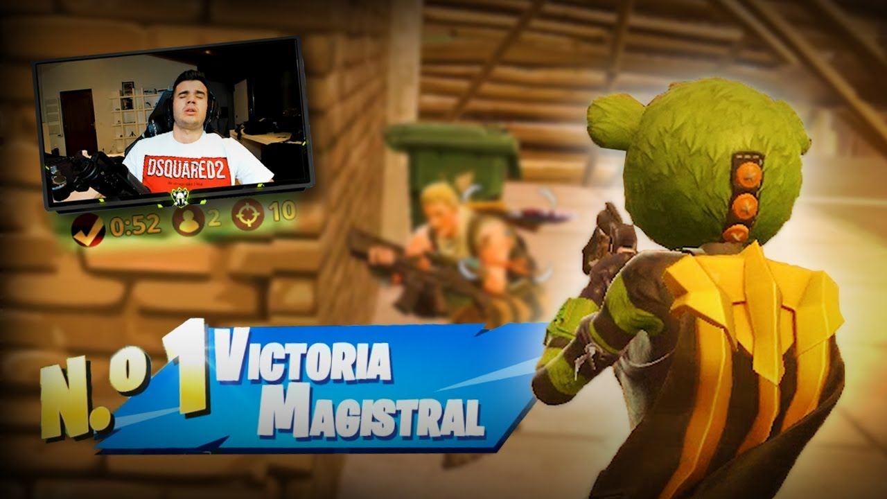 REPARTIENDO CON EL OSITO VERDE | FORTNITE