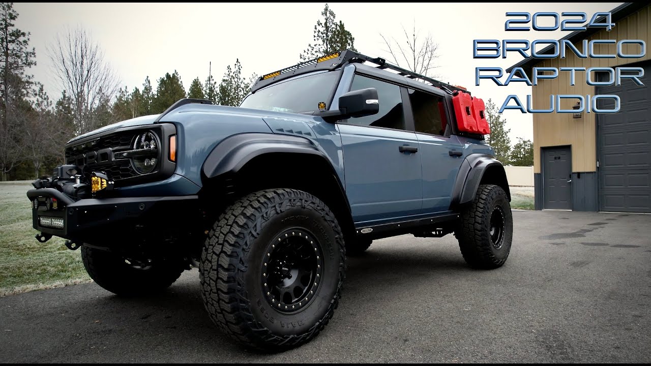 Аудиосистема Bronco Raptor Aftermarket 2024 года