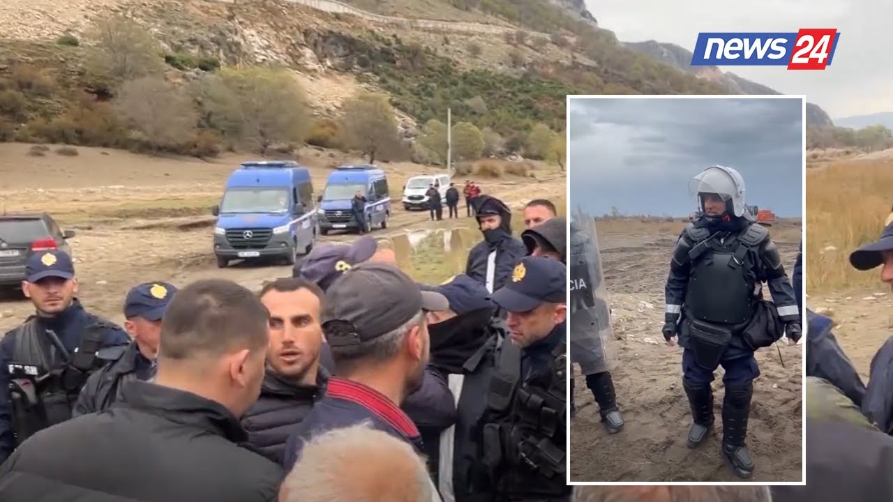 Vijon protesta kundër ndërtimit të resortit luksoz në Velipojë, banorët përplasen me policinë