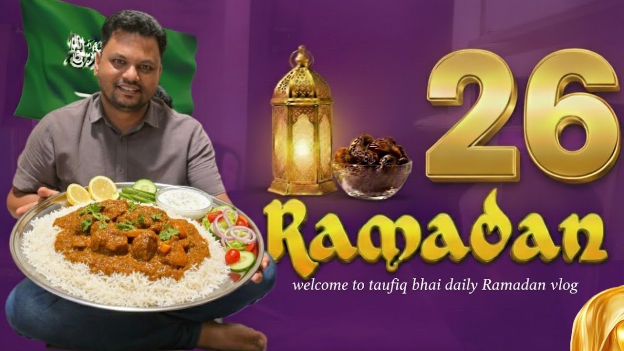  RAMADAN DAY 26 VLOGS SUHUR TO IFTAR & DAILY ROUTINEDESCRIPTION