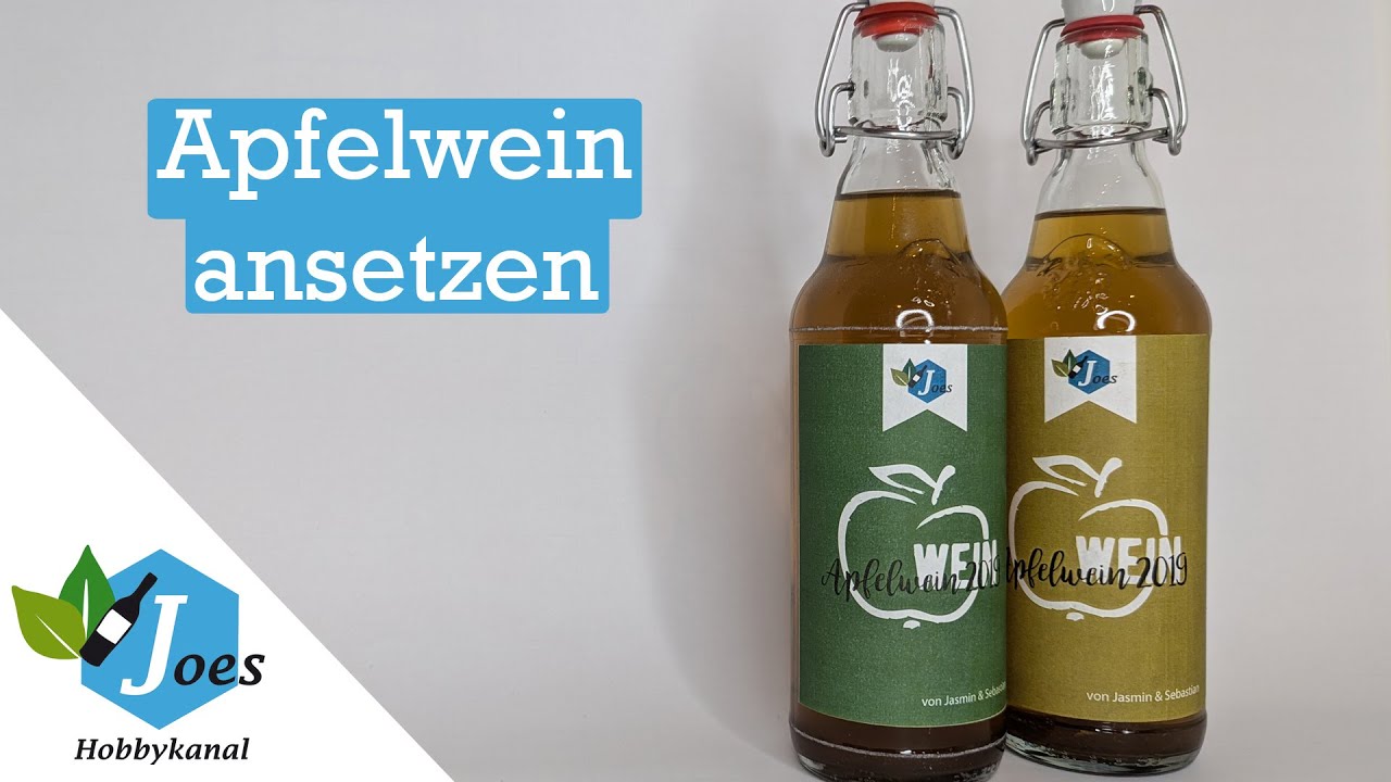 Apfelwein ansetzen