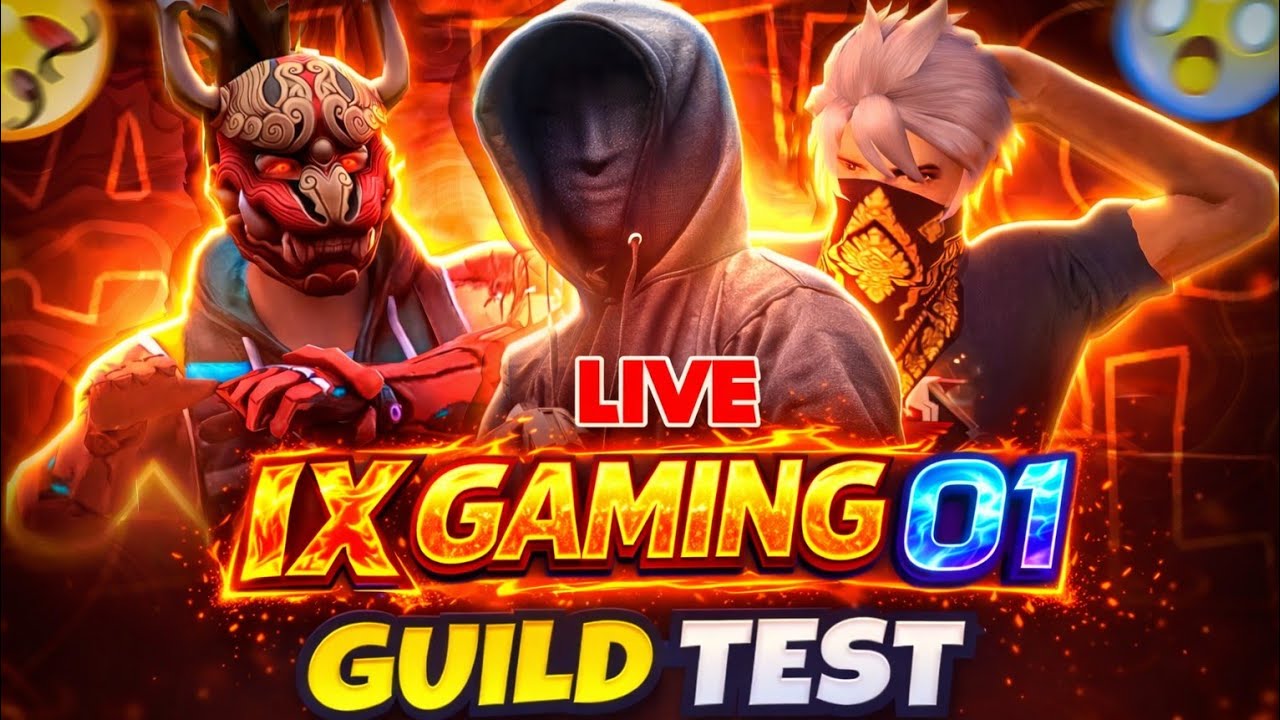 🔴 IX GAMING 01 IS LIVE STREAM ST DON'T 😃MISS IT