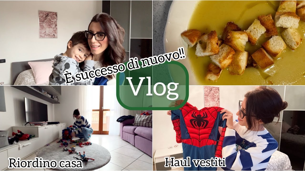 Reclusi in casa!!! 😩 | Prepariamo insieme il pranzo 😋 | Haul abbigliamento bimbo • Vlog gennaio 2026