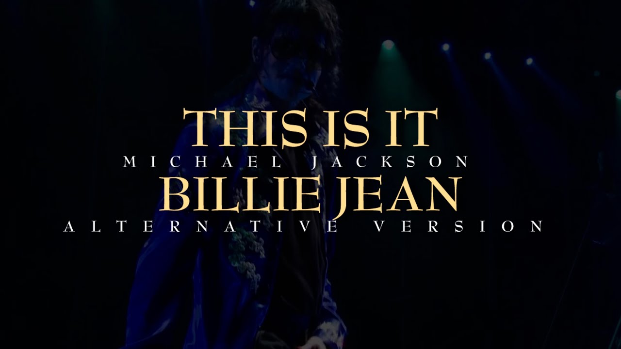BILLIE JEAN (LIVE VOCALS) - THIS IS IT - Michael Jackson [A.I]