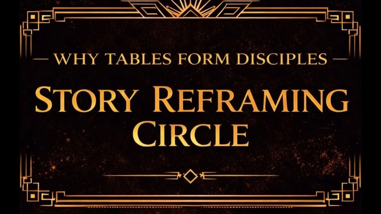 Why Tables Form Disciples: Story Reframing Circle