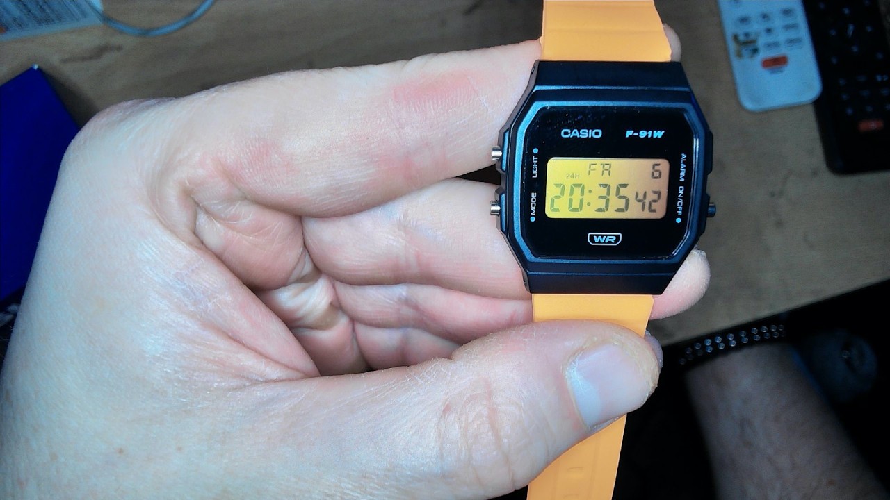 CASIO F 91W Custom
