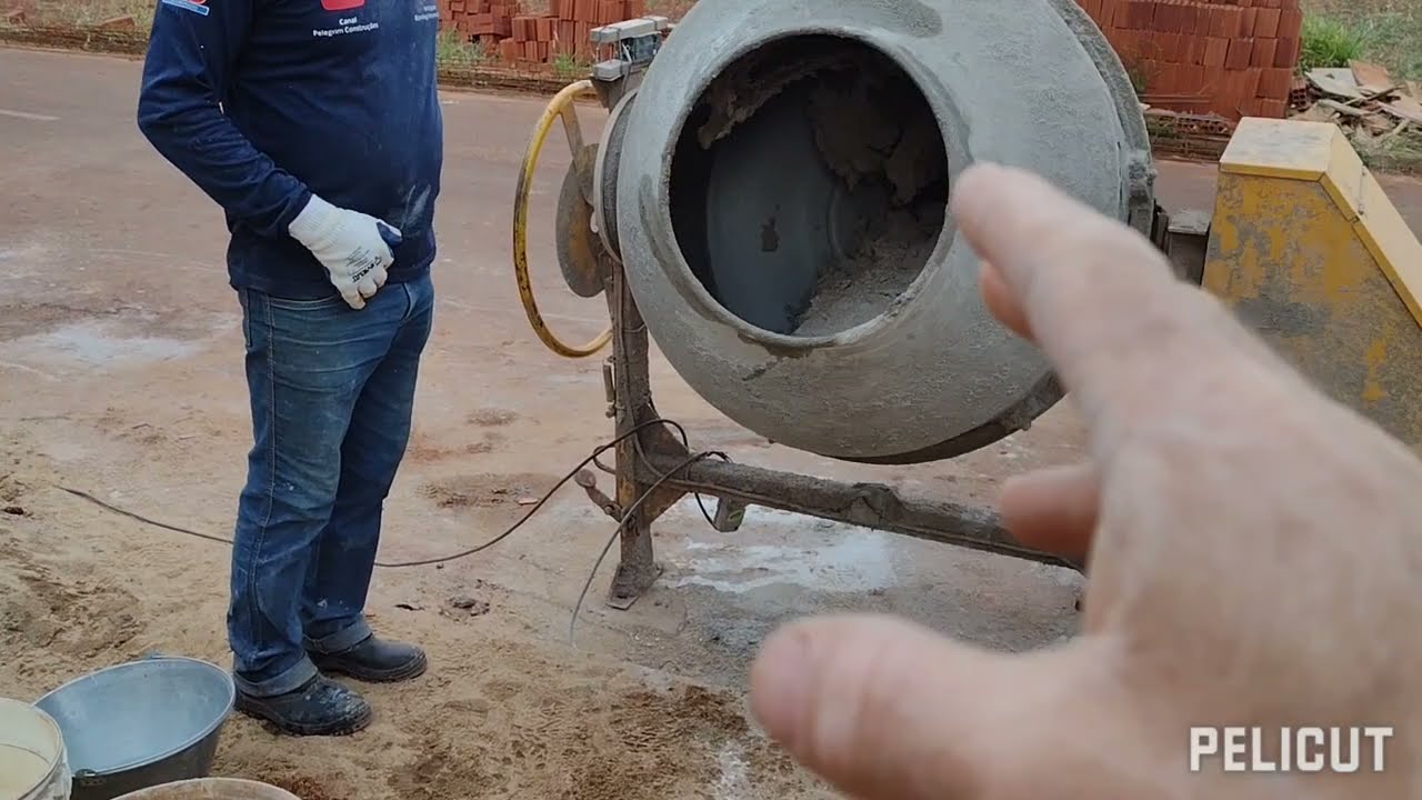 Como fazer traço de massa para assentamento de alvenaria #sem #forçar a #coluna !!
