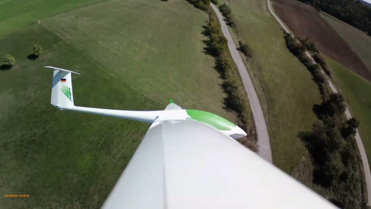 Thermals hunting with @CompositeRCGliders  ASW27 2k at SW Merzbach Slople