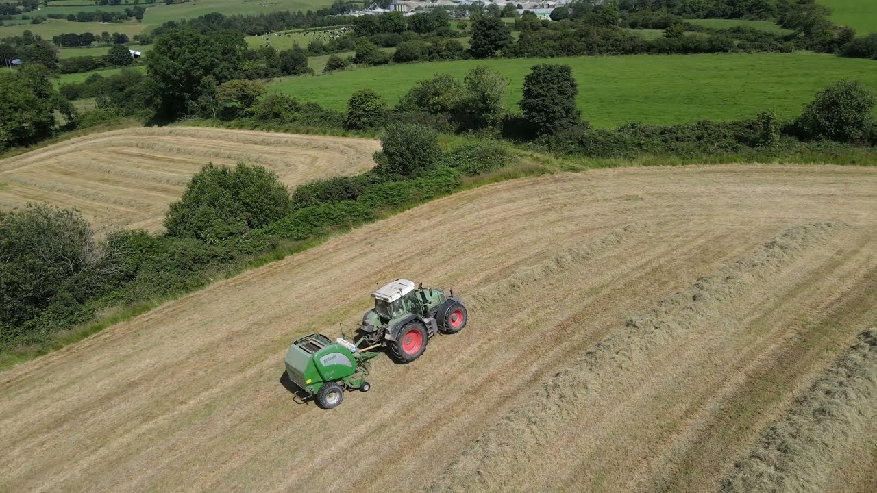 Hay 2021: Fendt 718 with McHale F5500