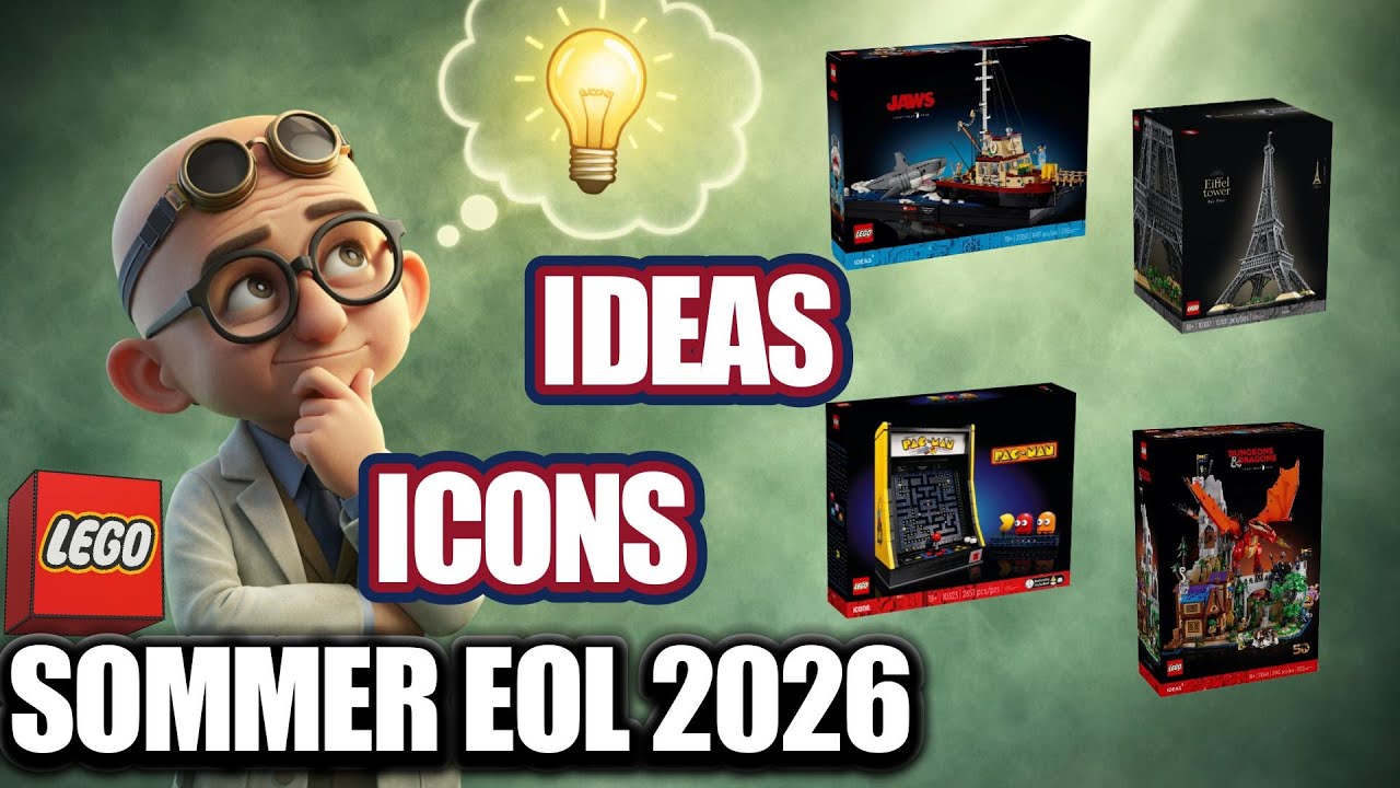 LEGO IDEAS UND ICONS SOMMER EOL 2026 WELLE!!!!ALLE WAS VERSCHWINDET! WELCHE SETS GEHEN IM JULI RAUS?