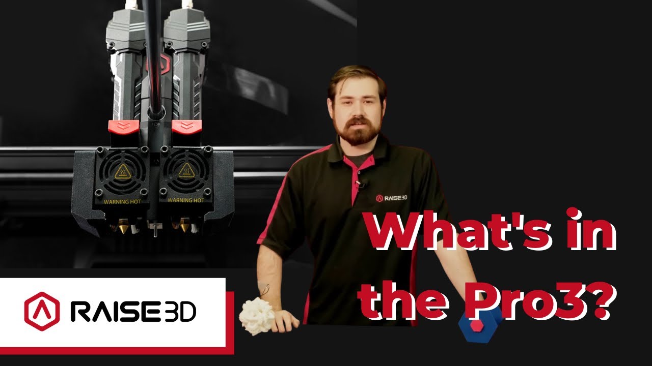 Raise3D Livestream Recap - the New Pro3 Overview