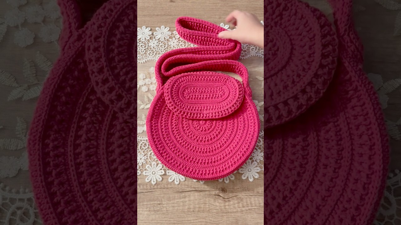 Hot Pink Circle Purse 