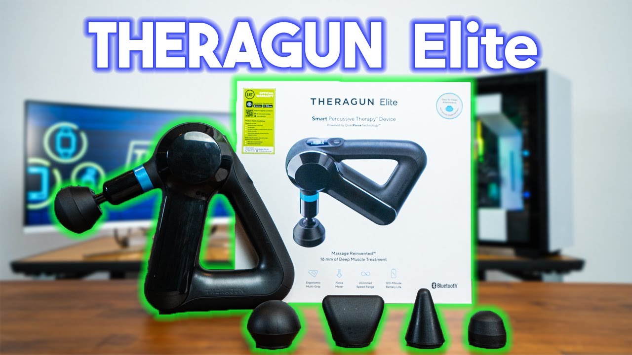 Smart Percussive Therapy Device! | THERAGUN Elite