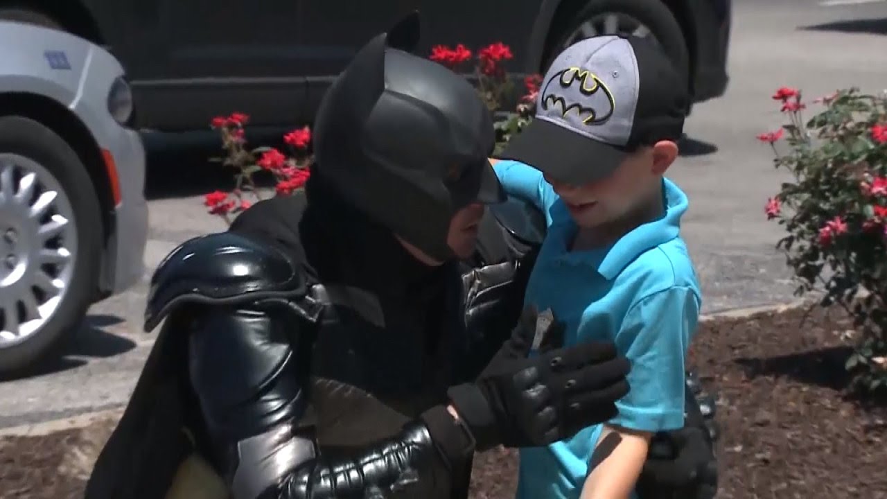 Batman Surprises Birthday Boy After Classmates Don't Show Up to Party