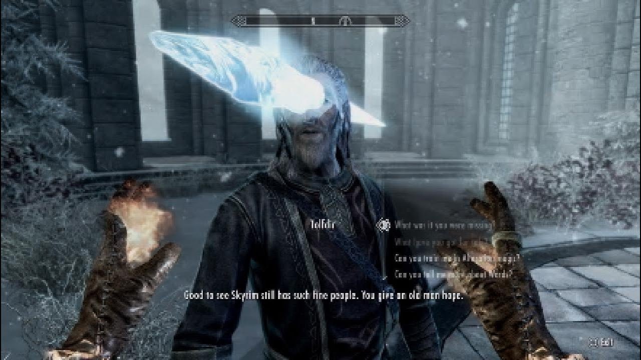 Skyrim college of winterhold questline vid 3