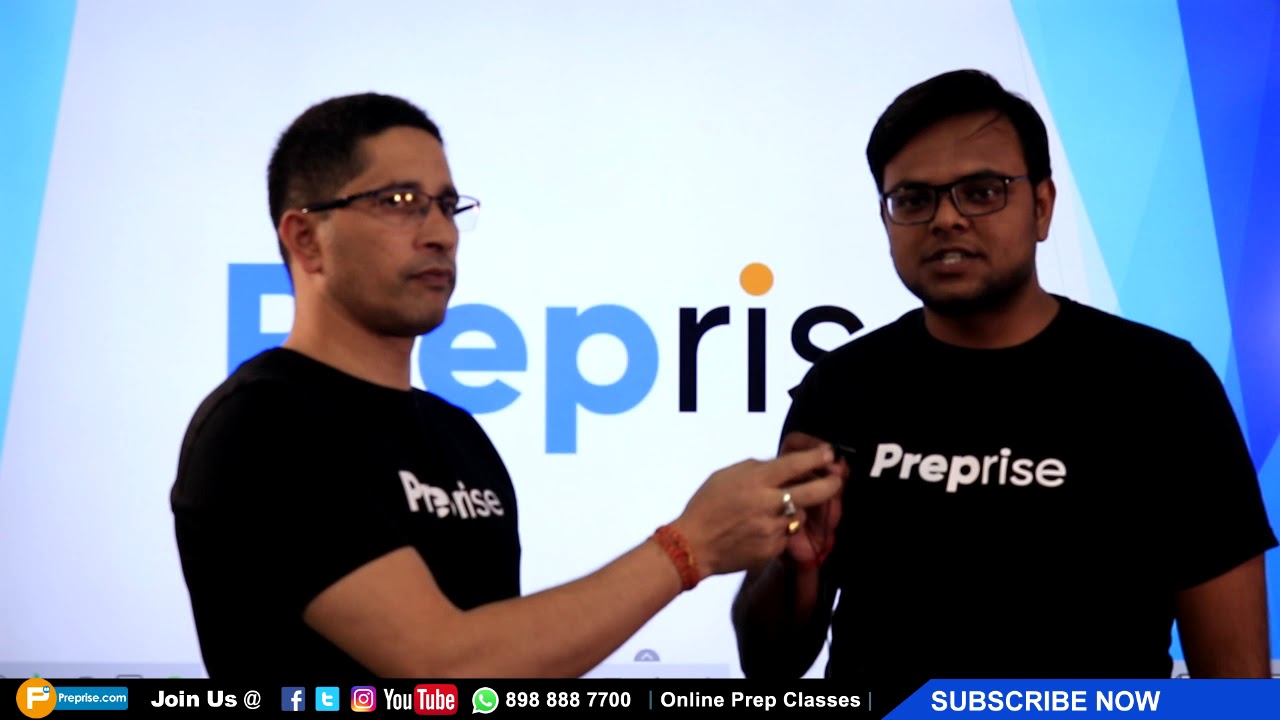 Welcome to New faculty @Preprise Classes