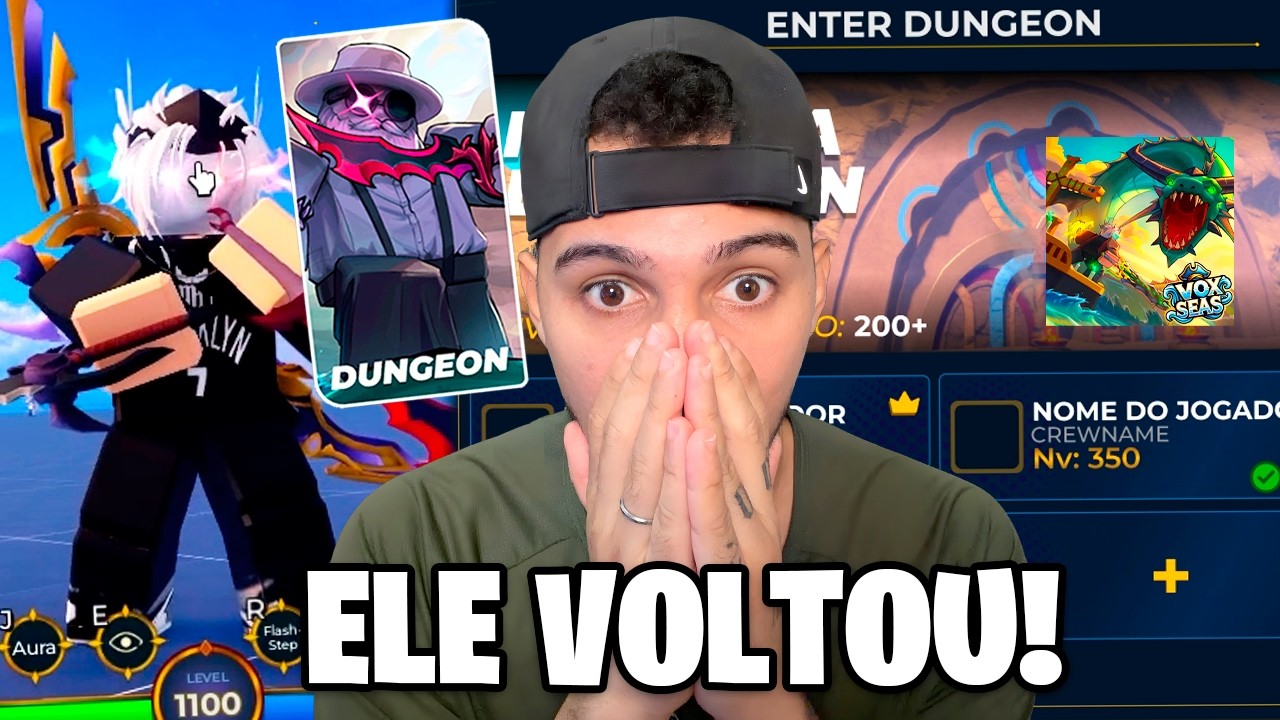 ADEUS BLOX FRUITS.. A GRANDE VOLTA DO VOX SEAS!! (BLOX SEAS)